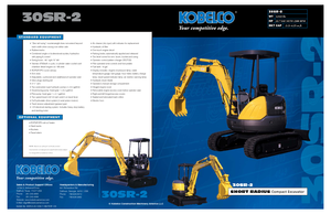 Міні-екскаватори Kobelco SK 30 SR 2