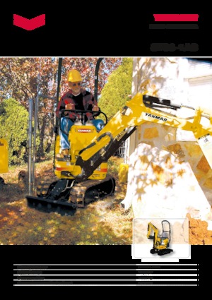 Міні-екскаватори Yanmar SV 08-1 AS