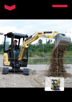 Міні-екскаватори Yanmar SV 18 CR