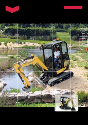 Міні-екскаватори Yanmar SV 22 CR