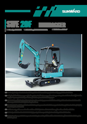 Міні-екскаватори Sunward SWE20F 
