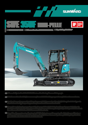 Міні-екскаватори Sunward SWE35UF