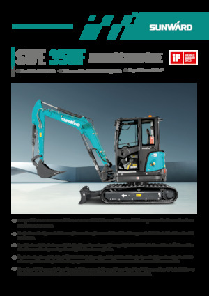 Міні-екскаватори Sunward SWE35UF