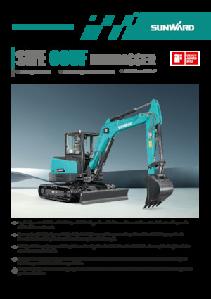 Міні-екскаватори Sunward SWE60UF