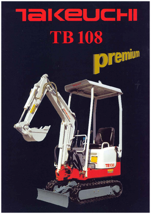 Міні-екскаватори Takeuchi TB 108