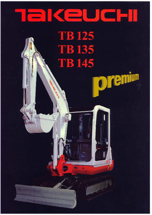 Міні-екскаватори Takeuchi TB 145