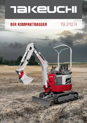 Міні-екскаватори Takeuchi TB 210 R