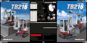 Міні-екскаватори Takeuchi TB 216 A
