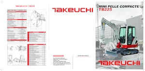 Міні-екскаватори Takeuchi TB 225