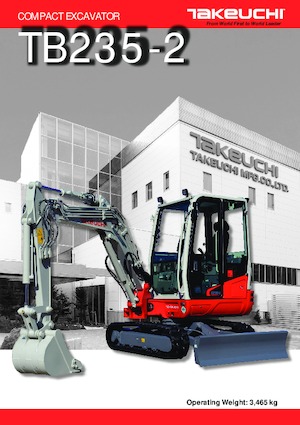 Міні-екскаватори Takeuchi TB 235-2
