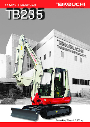Міні-екскаватори Takeuchi TB 235