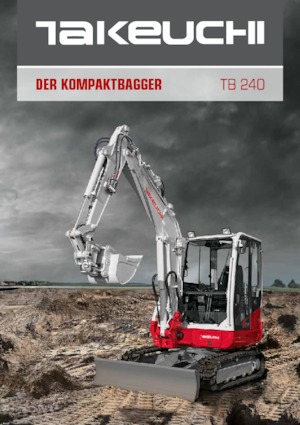 Міні-екскаватори Takeuchi TB 240