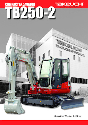 Міні-екскаватори Takeuchi TB 250-2
