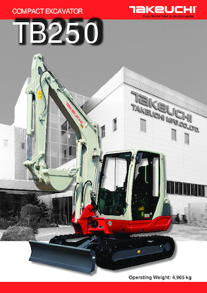Міні-екскаватори Takeuchi TB 250