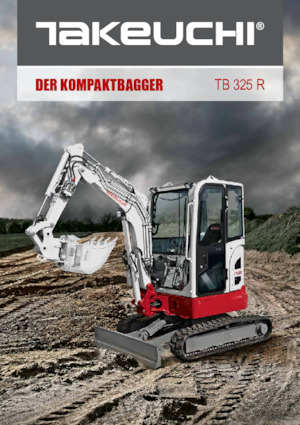 Міні-екскаватори Takeuchi TB 325 R