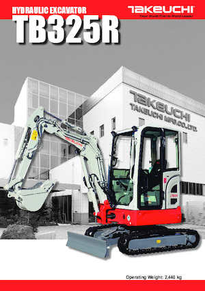 Міні-екскаватори Takeuchi TB 325 R