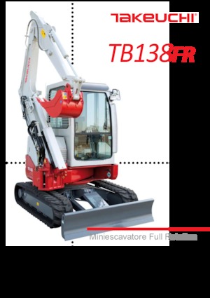 Міні-екскаватори Takeuchi TB 138 FR