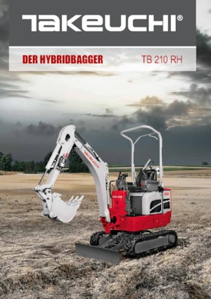 Міні-екскаватори Takeuchi TB 210 Hybrid