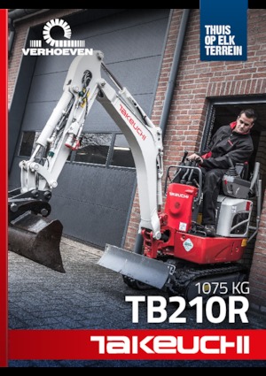 Міні-екскаватори Takeuchi TB 210 R