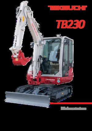 Міні-екскаватори Takeuchi TB 230