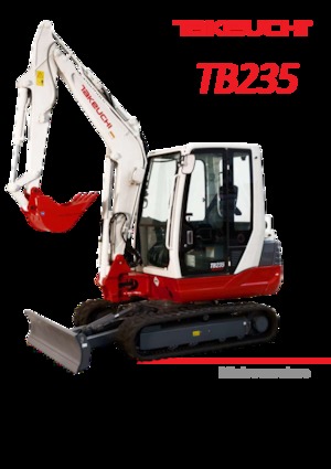 Міні-екскаватори Takeuchi TB 235