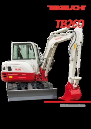 Міні-екскаватори Takeuchi TB 260