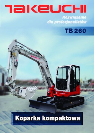 Міні-екскаватори Takeuchi TB 260