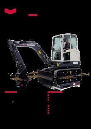 Міні-екскаватори Schaeff TC 25