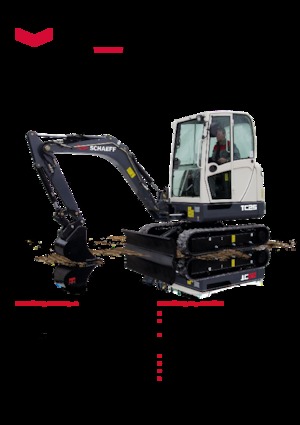 Міні-екскаватори Schaeff TC 25