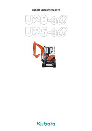 Міні-екскаватори Kubota U25-3α GL