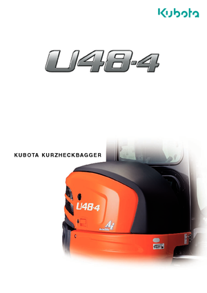 Міні-екскаватори Kubota U48-4