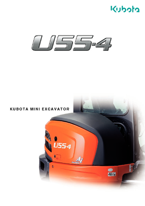 Міні-екскаватори Kubota U55-4