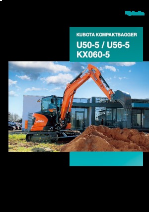 Міні-екскаватори Kubota U50-5
