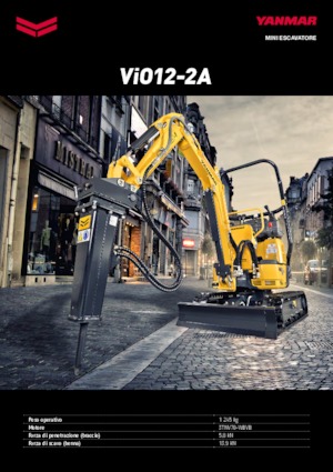 Міні-екскаватори Yanmar VIO 12-2 A