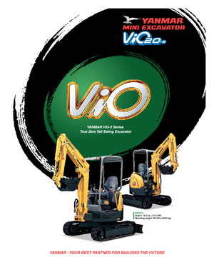 Міні-екскаватори Yanmar VIO 20