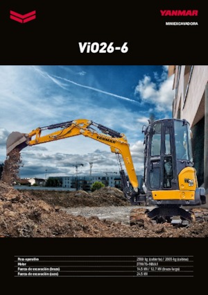 Міні-екскаватори Yanmar VIO 26-6 PR