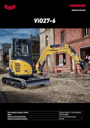 Міні-екскаватори Yanmar VIO 27-6 CR