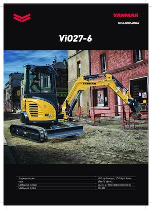 Міні-екскаватори Yanmar VIO 27-6 CR