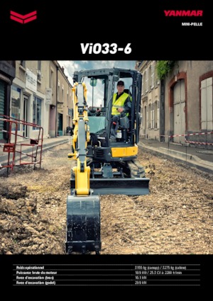Міні-екскаватори Yanmar VIO 33-6 CR