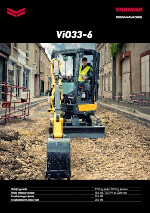 Міні-екскаватори Yanmar VIO 33-6 PR