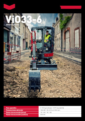 Міні-екскаватори Yanmar ViO33-6 