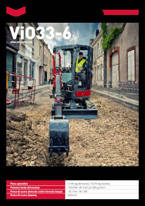 Міні-екскаватори Yanmar ViO33-6 