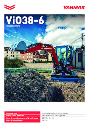 Міні-екскаватори Yanmar ViO38-6 