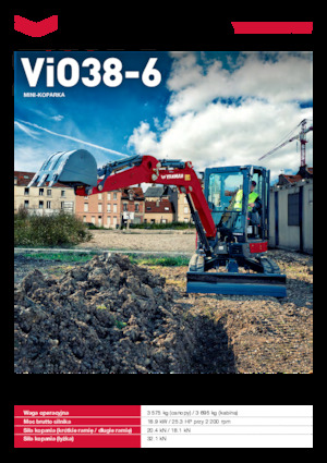 Міні-екскаватори Yanmar ViO38-6 