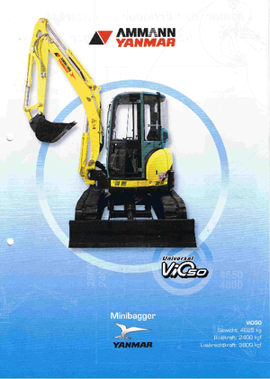 Міні-екскаватори Yanmar VIO 50 Univ