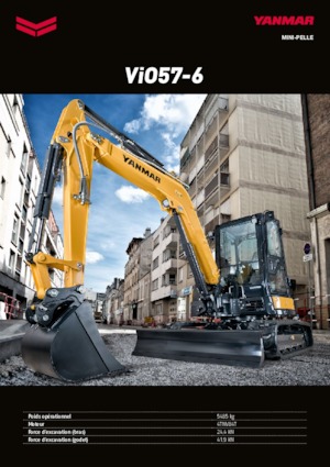 Міні-екскаватори Yanmar VIO 57-6 BCR