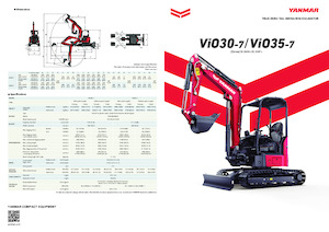 Міні-екскаватори Yanmar Vio30-7 