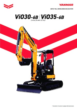 Міні-екскаватори Yanmar Vio30-6B 