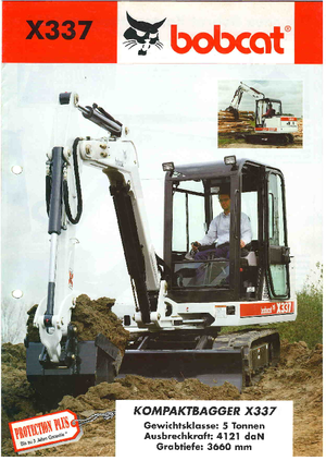 Міні-екскаватори Bobcat X 337