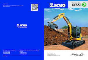 Міні-екскаватори XCMG XE55E